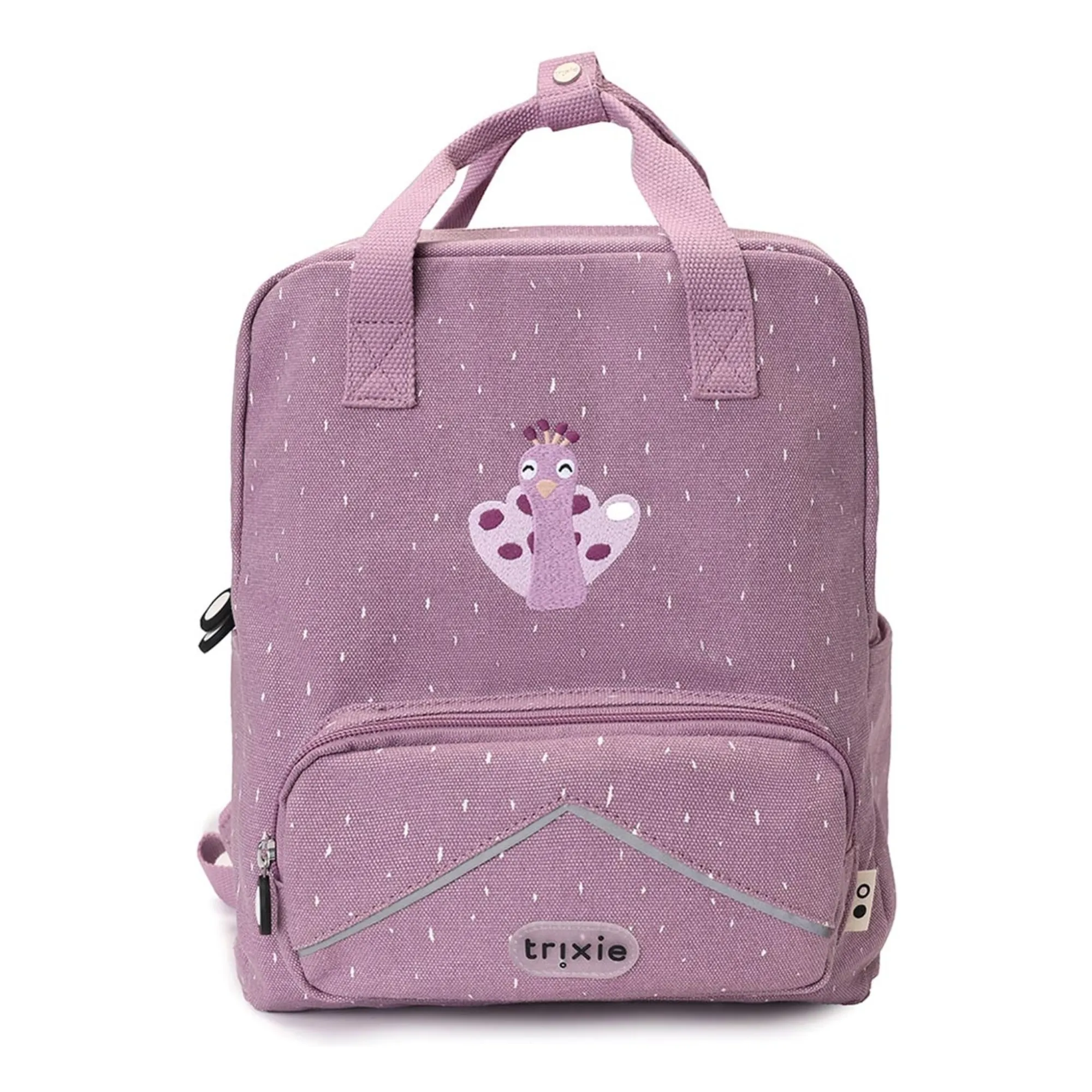 Trixie Purple Mrs. Peacock Large Backpack