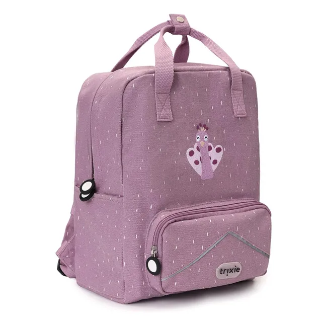 Sac à Dos Grand Format Mrs. Peacock | Violet