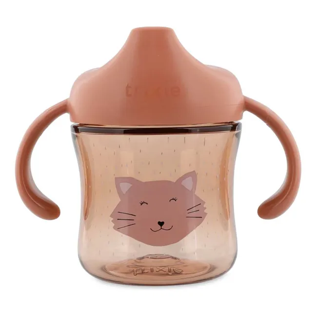 Tasse d'Apprentissage Mrs. Cat | Rose