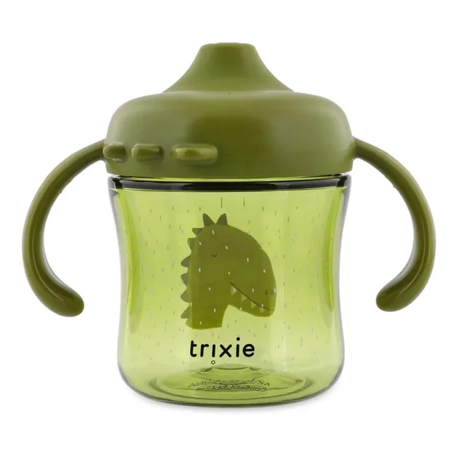 Tasse d'Apprentissage Mr. Dino | Vert