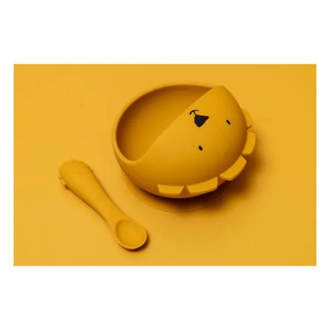 Set Repas Bébé Mr. Lion | Jaune