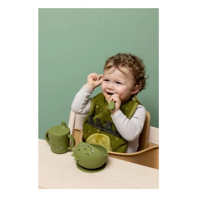 Set Repas Bébé Mr. Dino | Vert