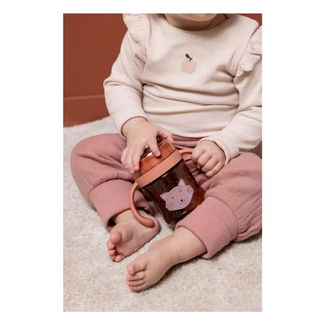 Gobelet 360° Mrs. Cat | Rose