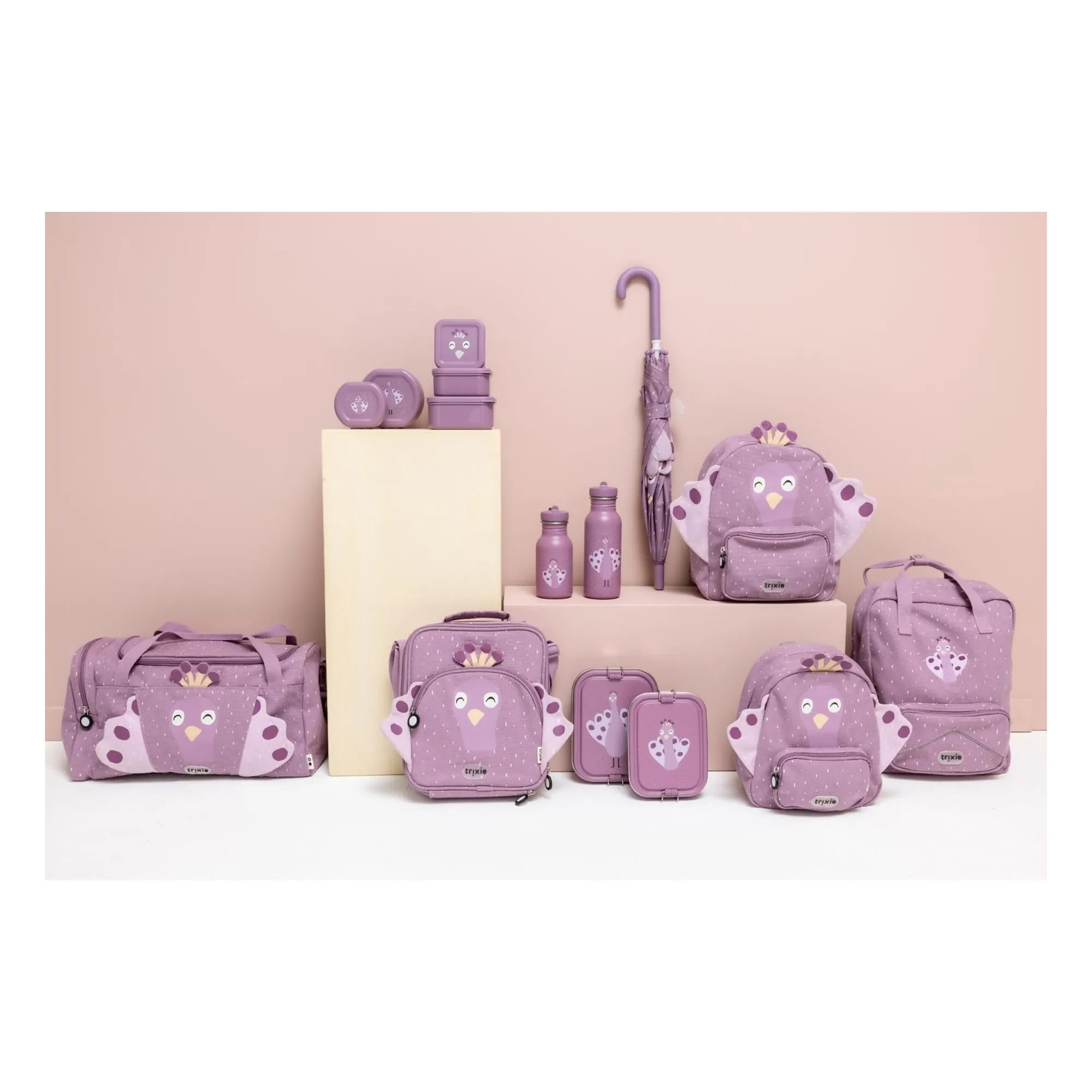 Sac Repas Isotherme Mrs. Peacock | Violet- Image produit n°9