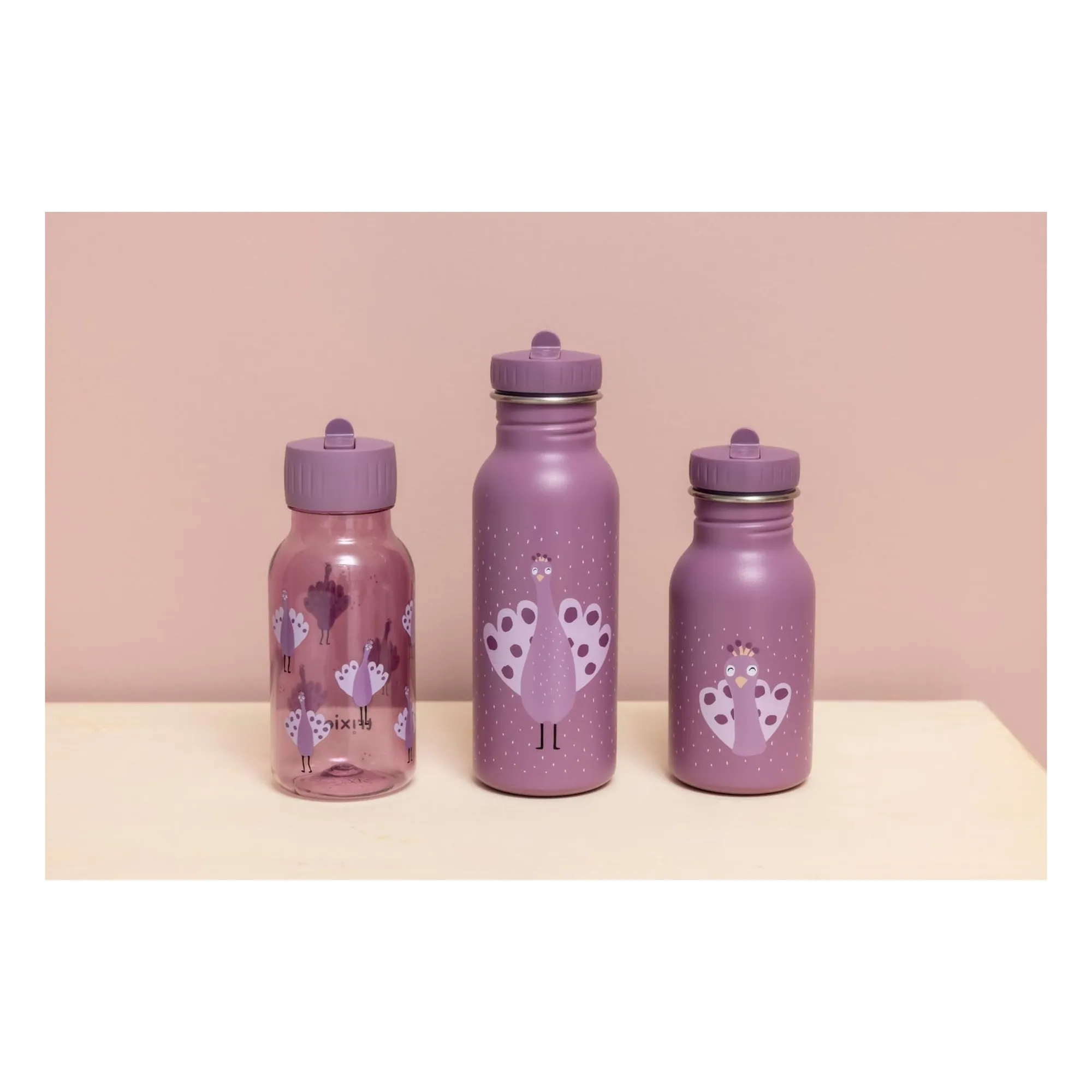 Gourde 500ml Mrs. Peacock | Violet- Image produit n°12