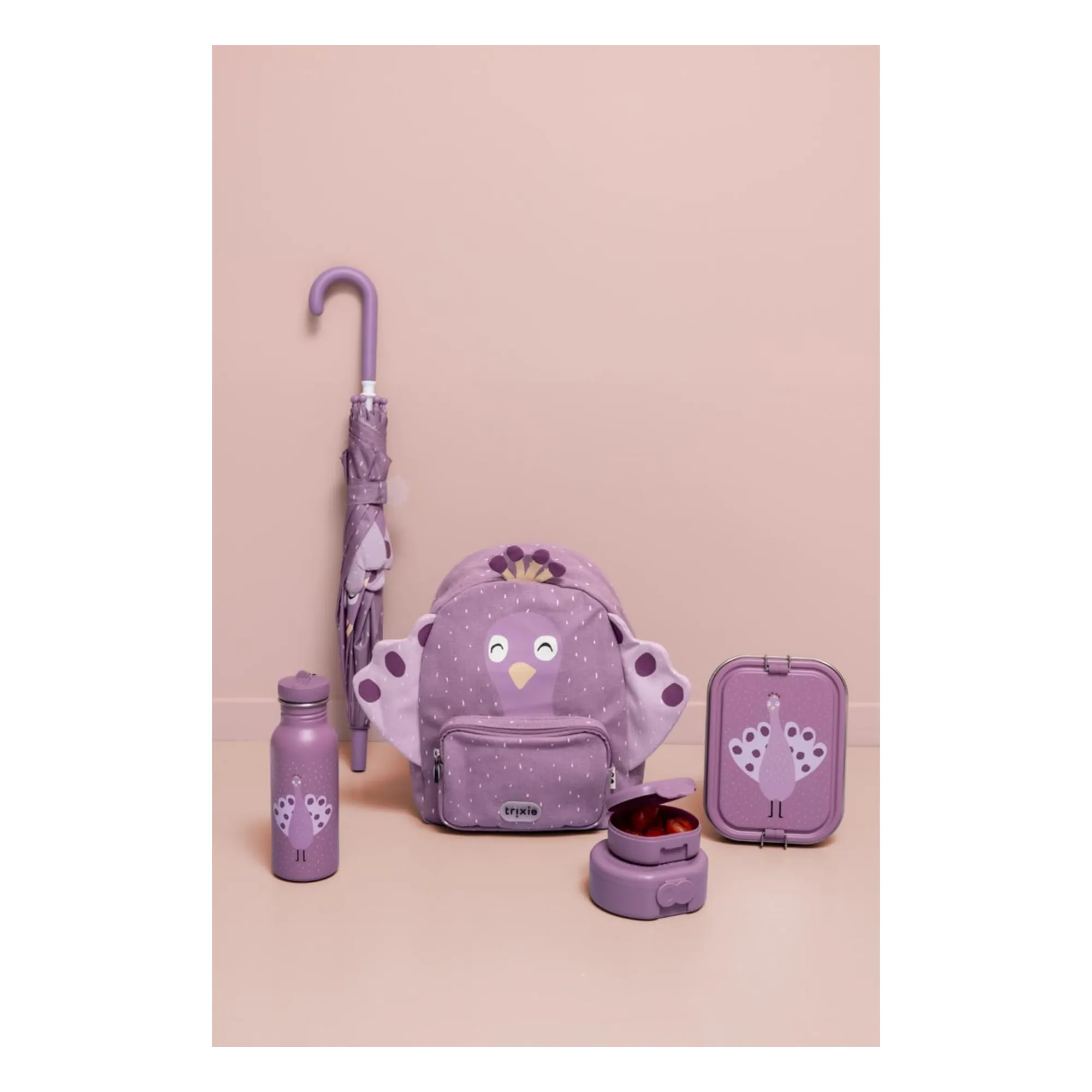 Gourde 500ml Mrs. Peacock | Violet- Image produit n°11