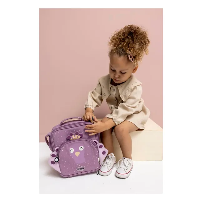 Borsa per il pranzo isolata Mrs. Peacock | Viola