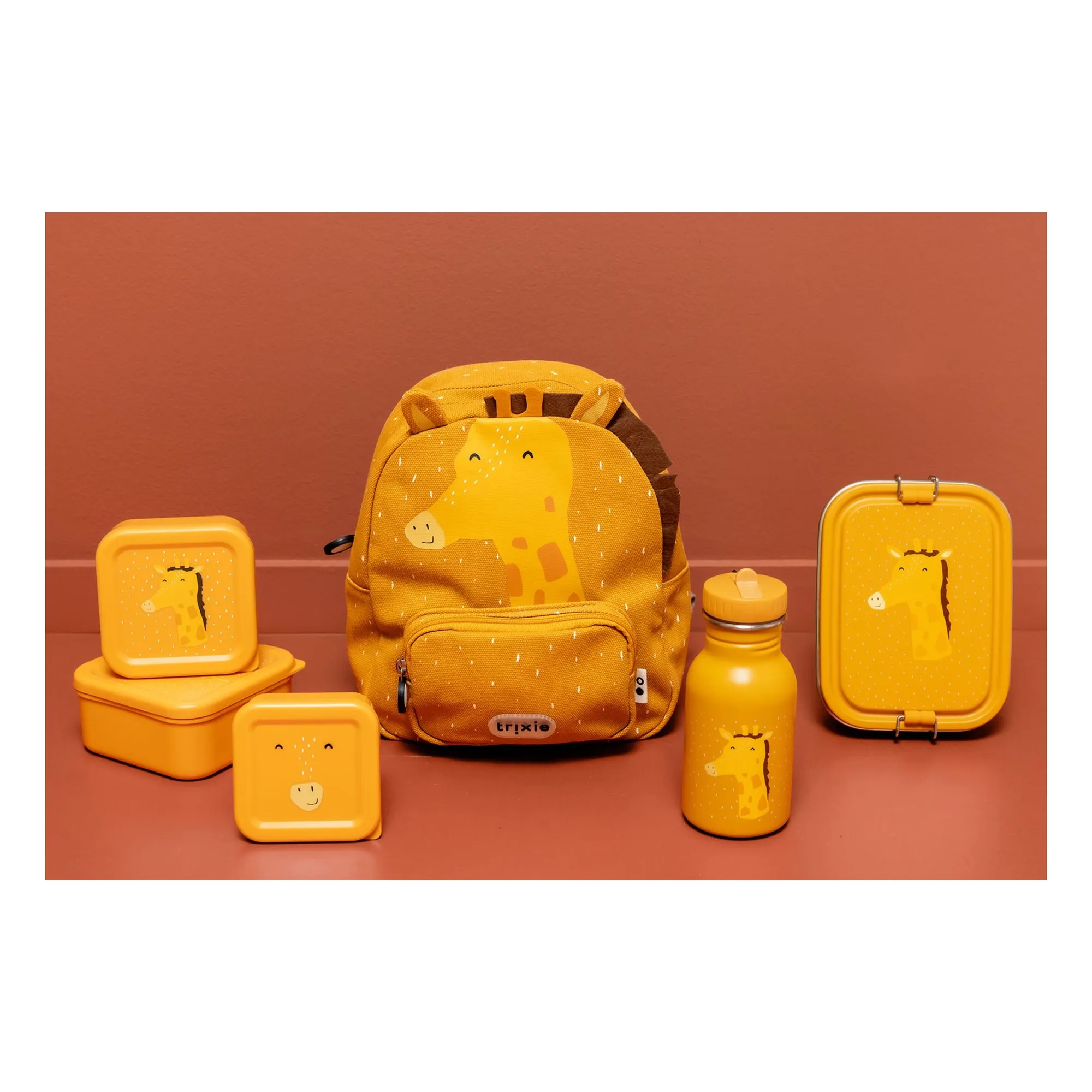 Sac à Dos Mr. Giraffe | Orange- Image produit n°6