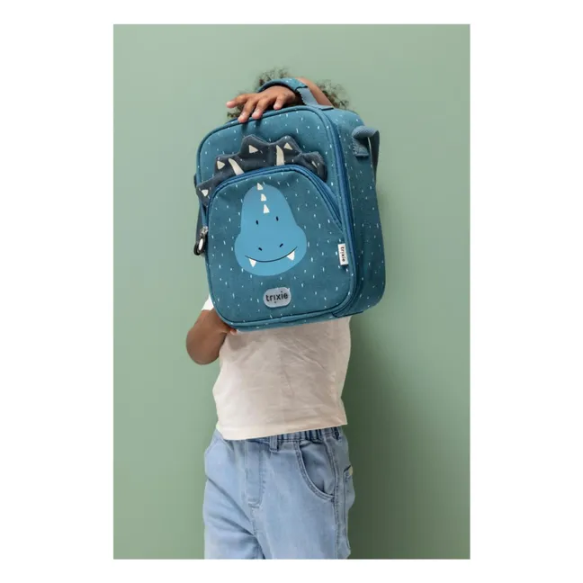 Sac Repas Isotherme Mr. Triceratops | Bleu