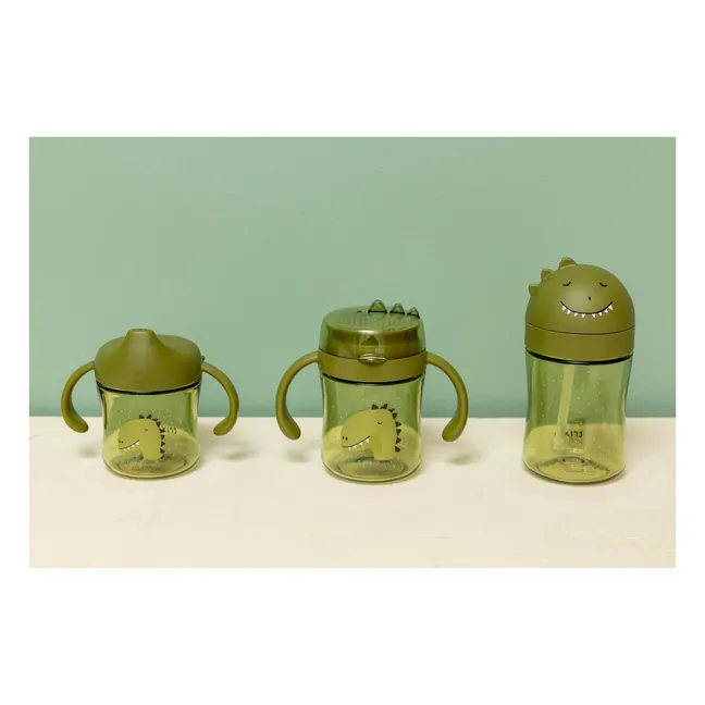 Tasse d'Apprentissage Mr. Dino | Vert