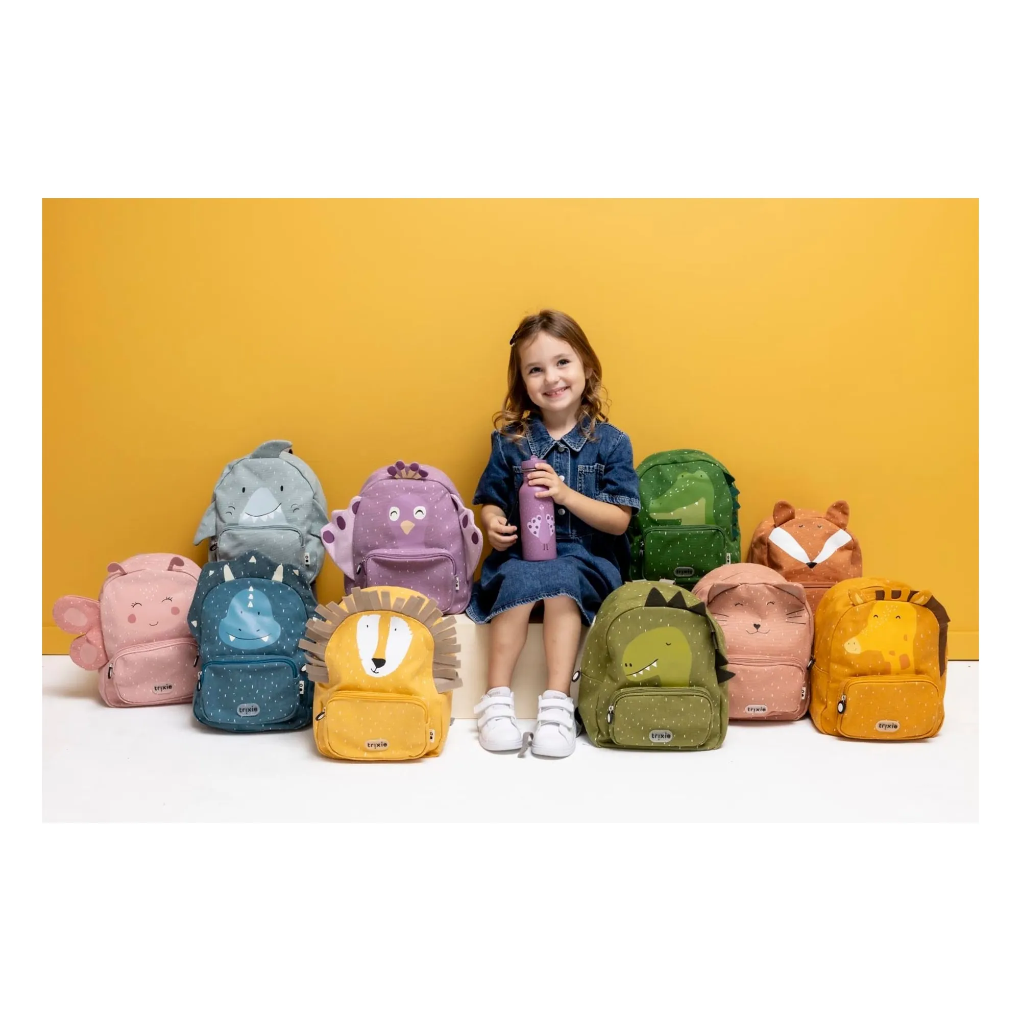 Sac à Dos Mr. Giraffe | Orange- Image produit n°8