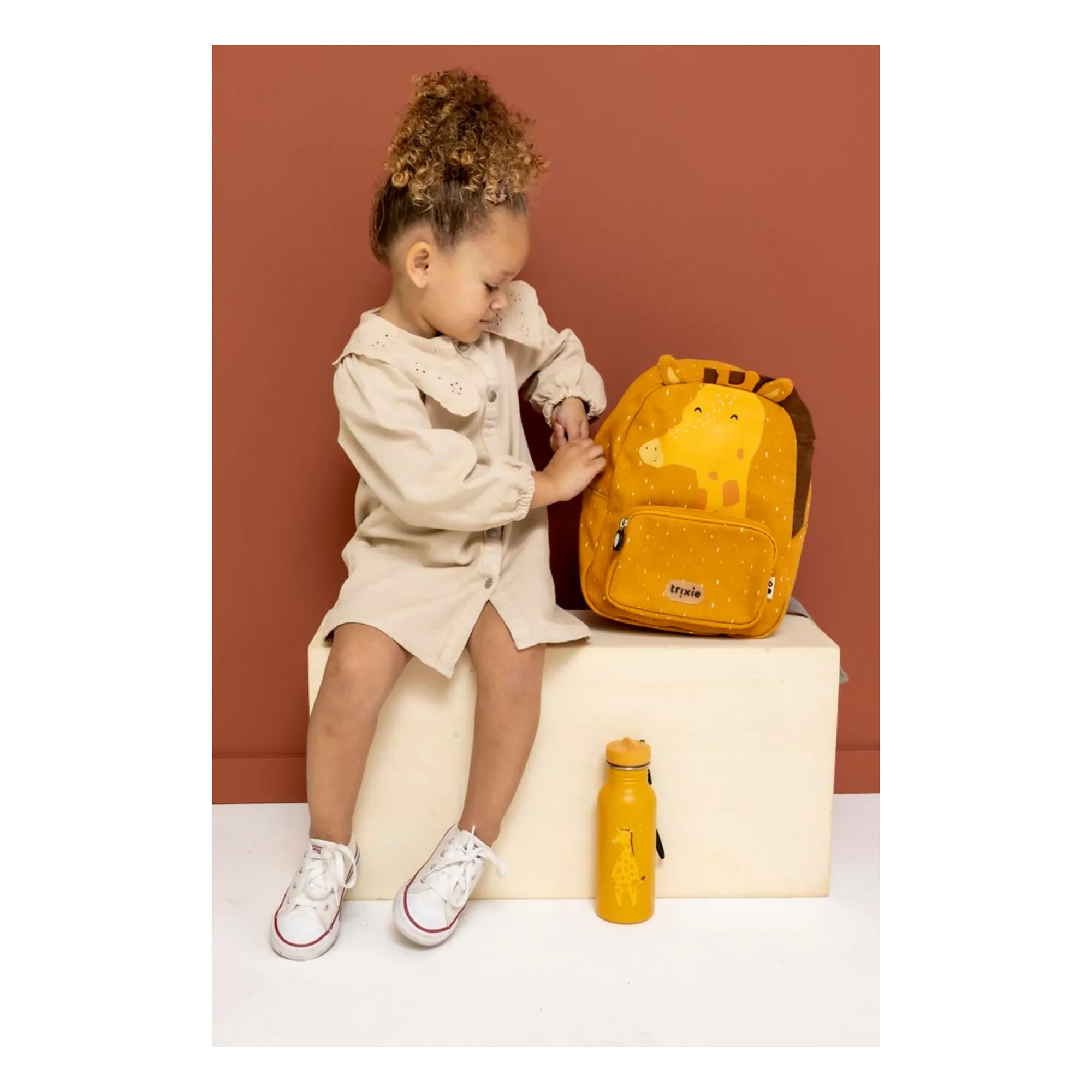 Sac à Dos Mr. Giraffe | Orange- Image produit n°5