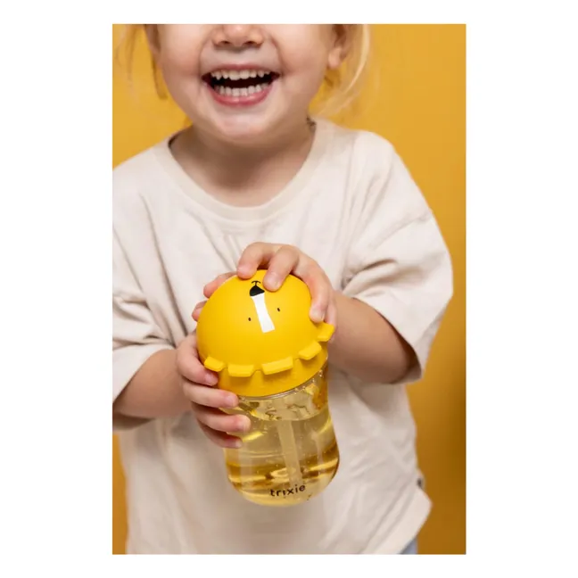 Gobelet Paille Mr. Lion | Jaune