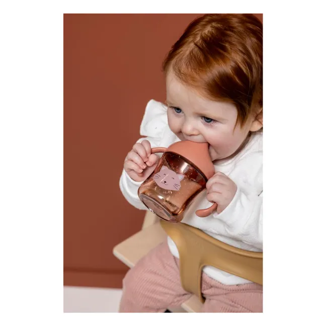 Tasse d'Apprentissage Mrs. Cat | Rose