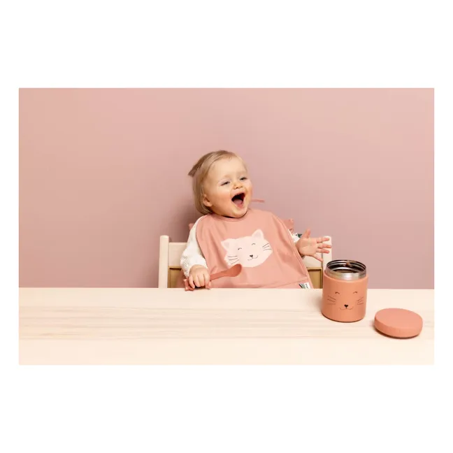 Cuillières en Silicone Mrs. Cat - Set de 2 | Rose