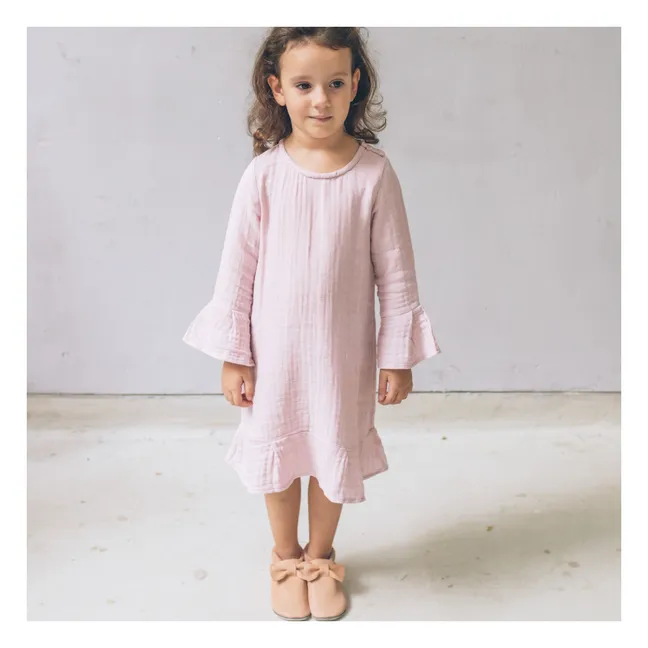 Chaussons Nœud | Beige rosé