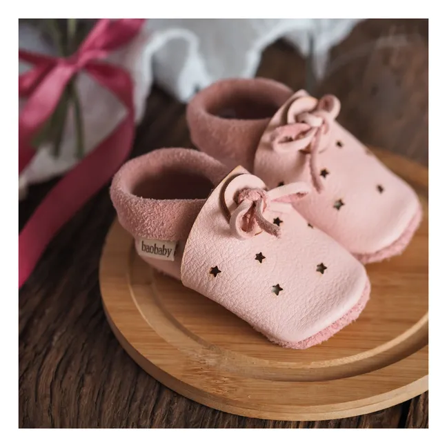 Chaussons Etoiles | Rose