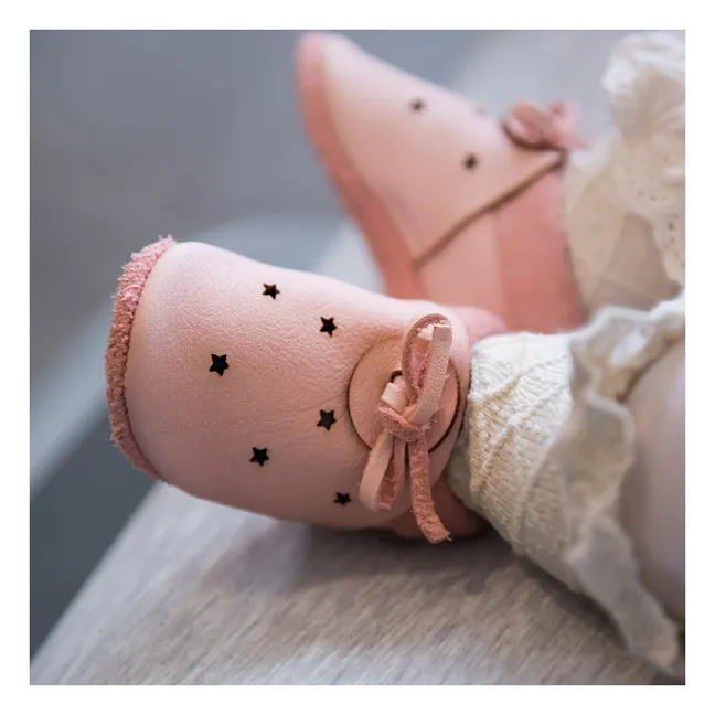 Chaussons Etoiles | Rose