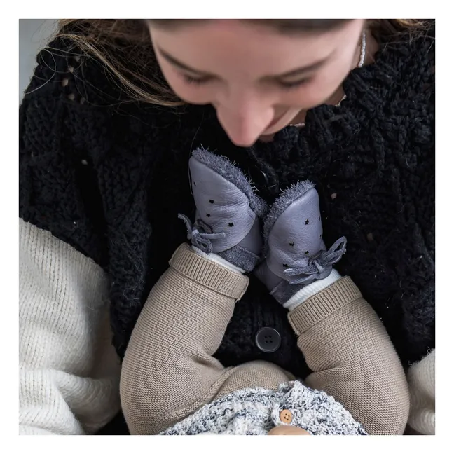 Chaussons Etoiles | Gris