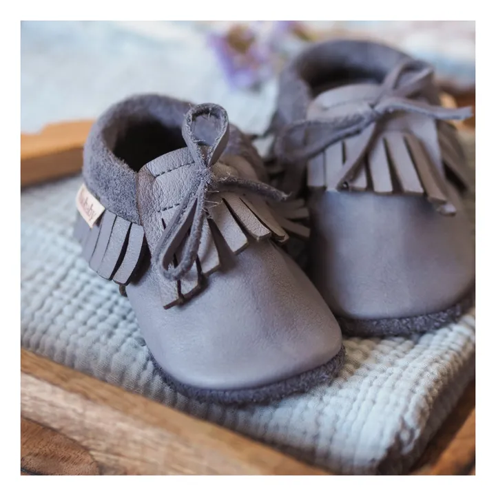 Baobaby - Zapatillas con flecos - Gris | Smallable