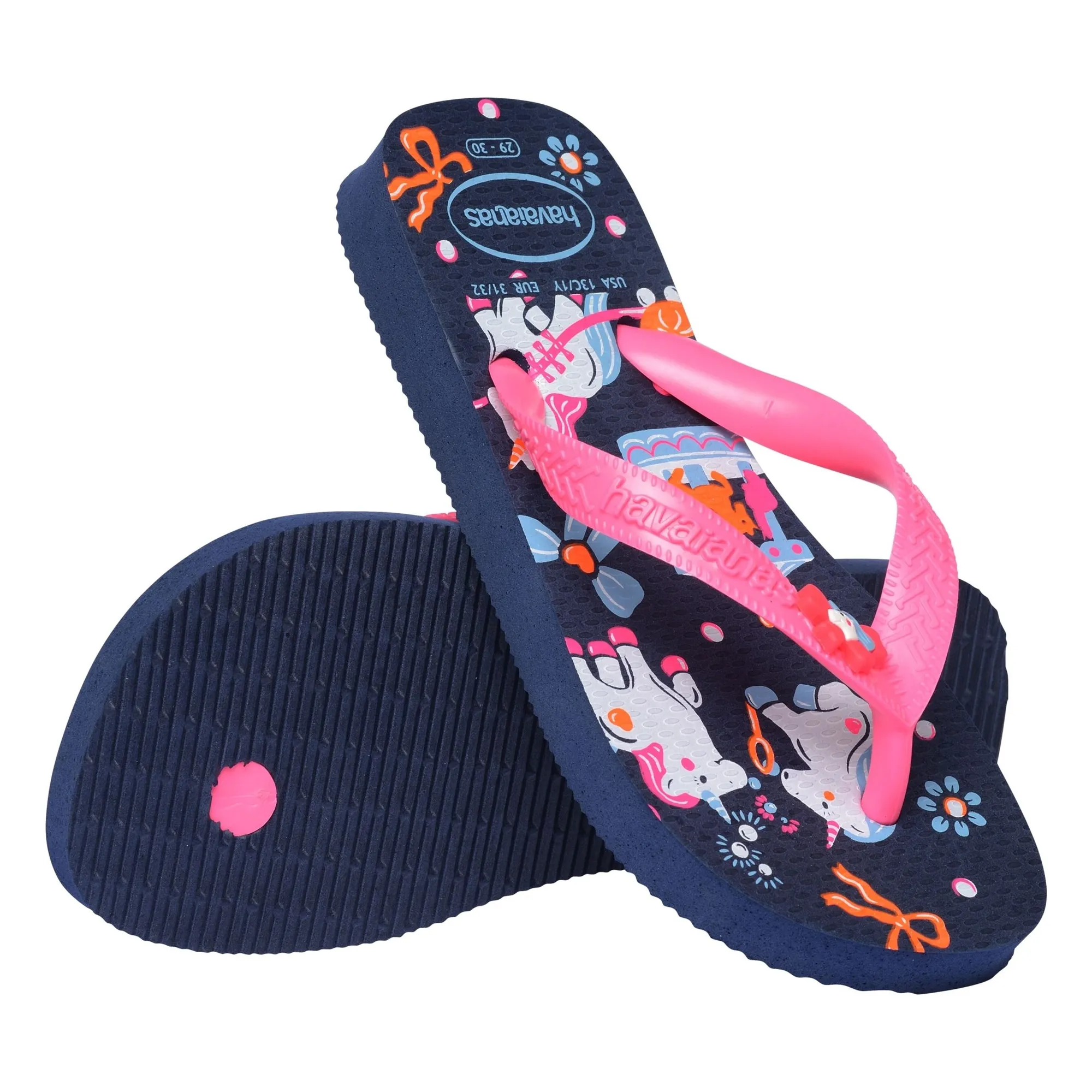 Tongs Fantasy | Bleu marine- Image produit n°5