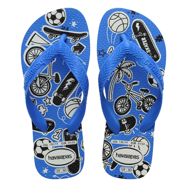 Tongs Athletic | Bleu