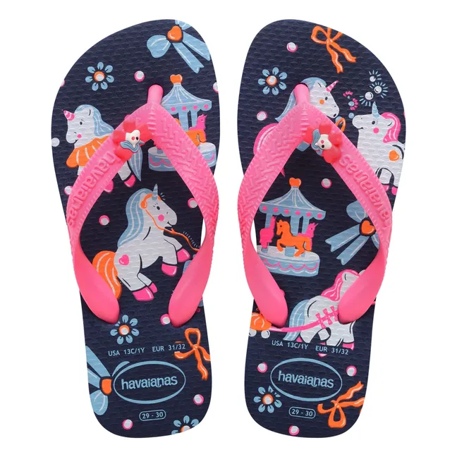 Tongs Fantasy | Bleu marine