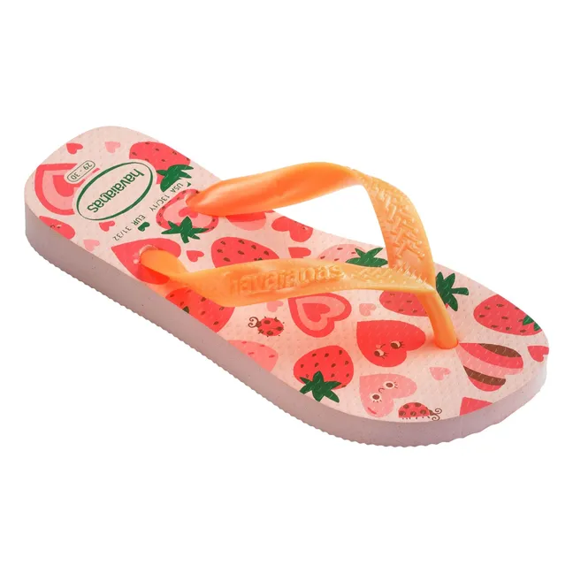 Tongs Flores | Rose