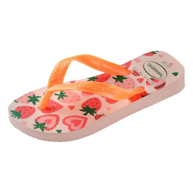 Tongs Flores | Rose