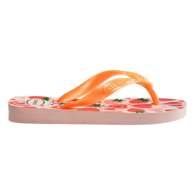 Tongs Flores | Rose