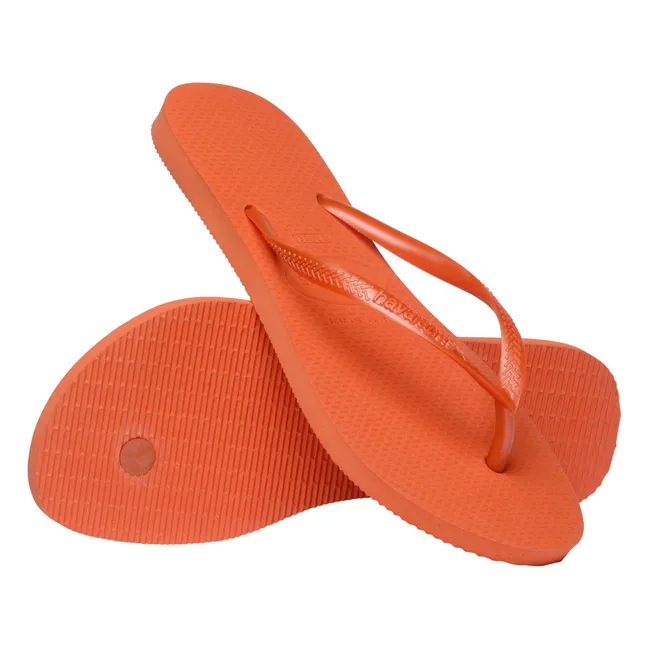 Chanclas finas | Naranja