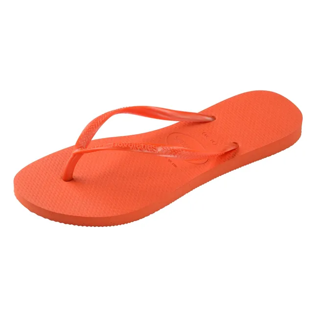 Chanclas finas | Naranja