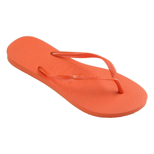 Slim flip-flops | Orange