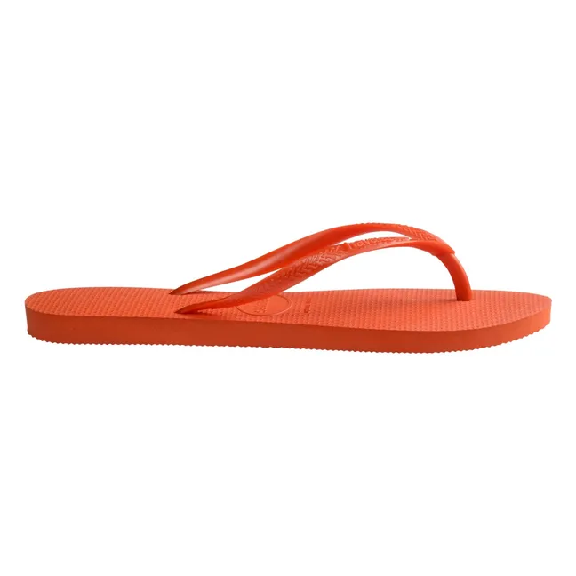 Slim flip-flops | Orange