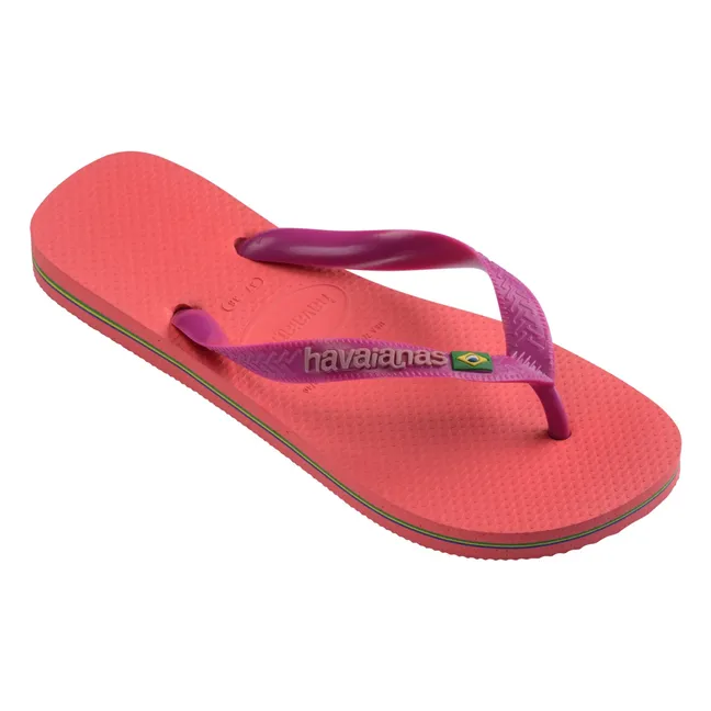 Chanclas Brasil Logo | Coral