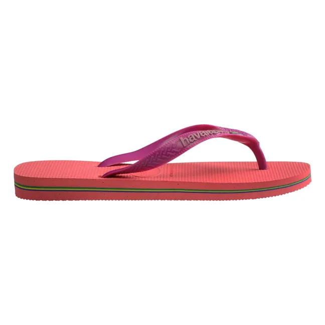 Chanclas Brasil Logo | Coral