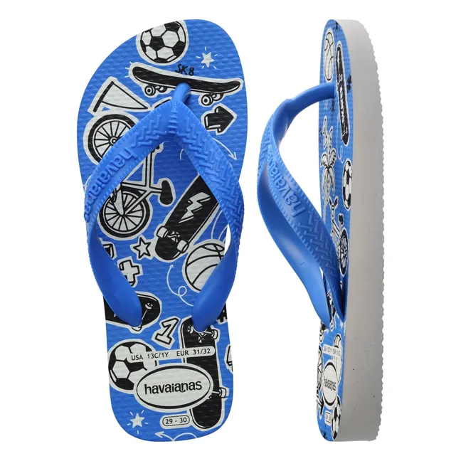 Tongs Athletic | Bleu