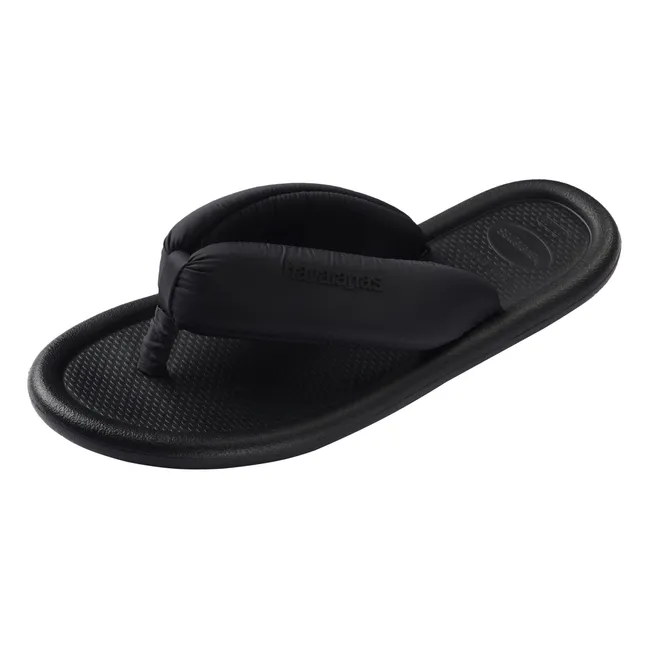 Maxi Puffed Up flip-flops | Black