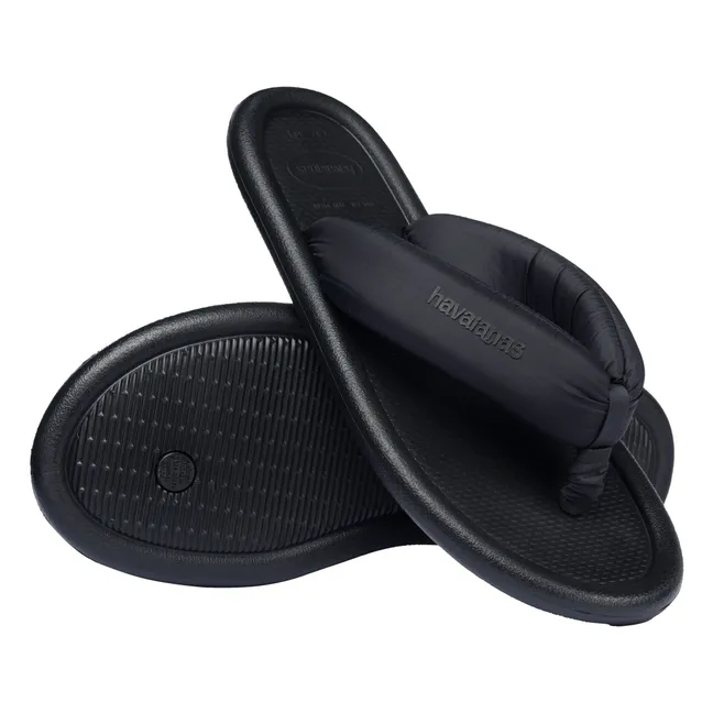Maxi Puffed Up flip-flops | Black