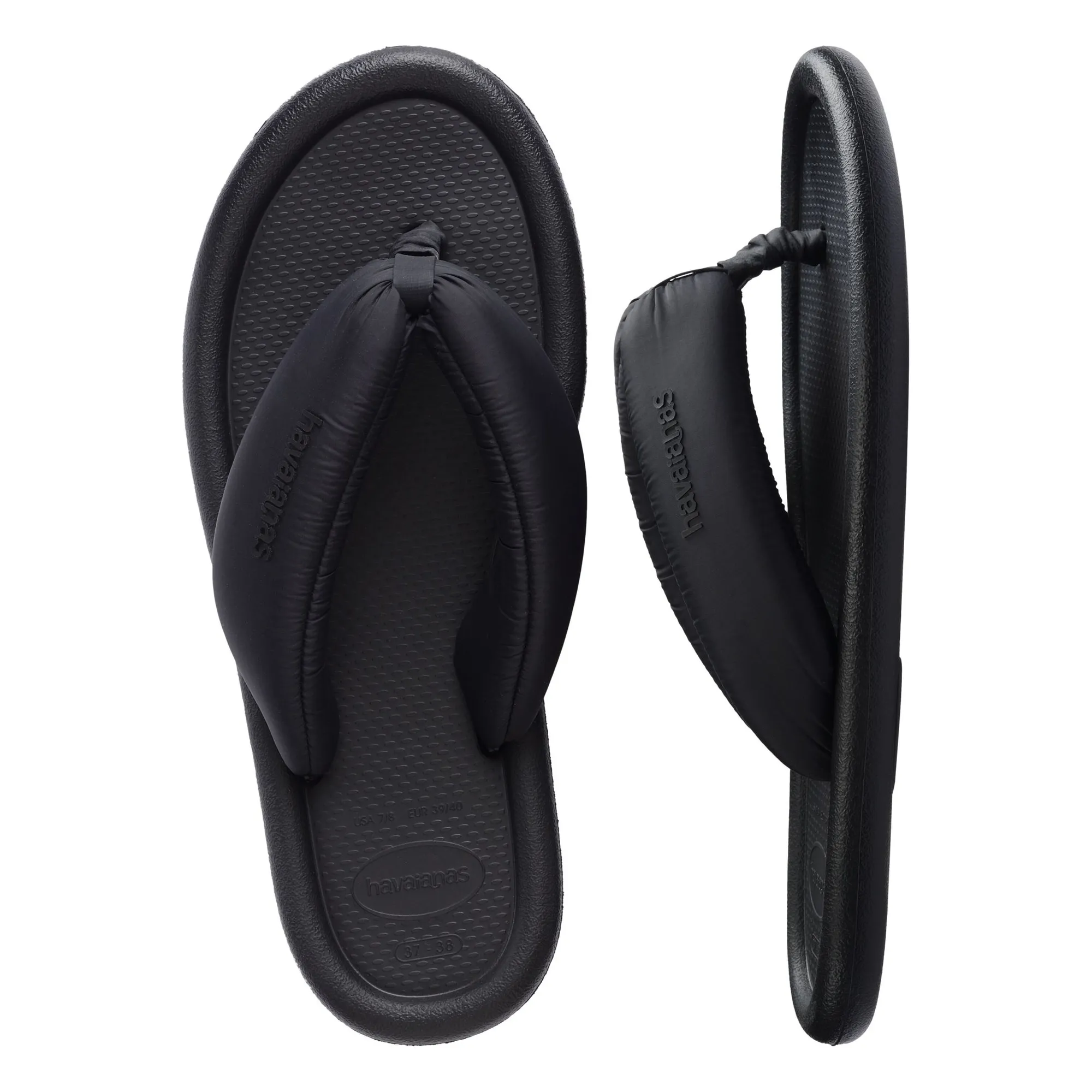 Tongs Maxi Puffed Up | Noir- Image produit n°3