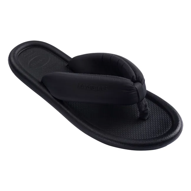 Maxi Puffed Up flip-flops | Black