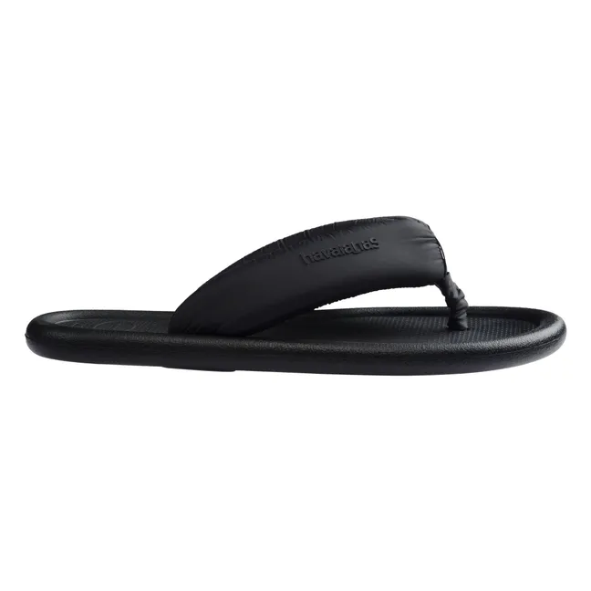 Tongs Maxi Puffed Up | Noir