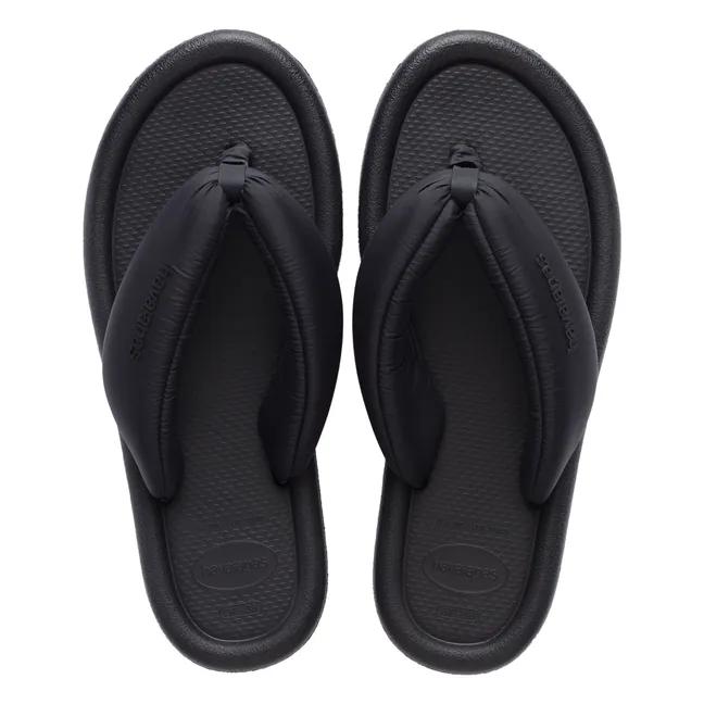 Maxi Puffed Up flip-flops | Black