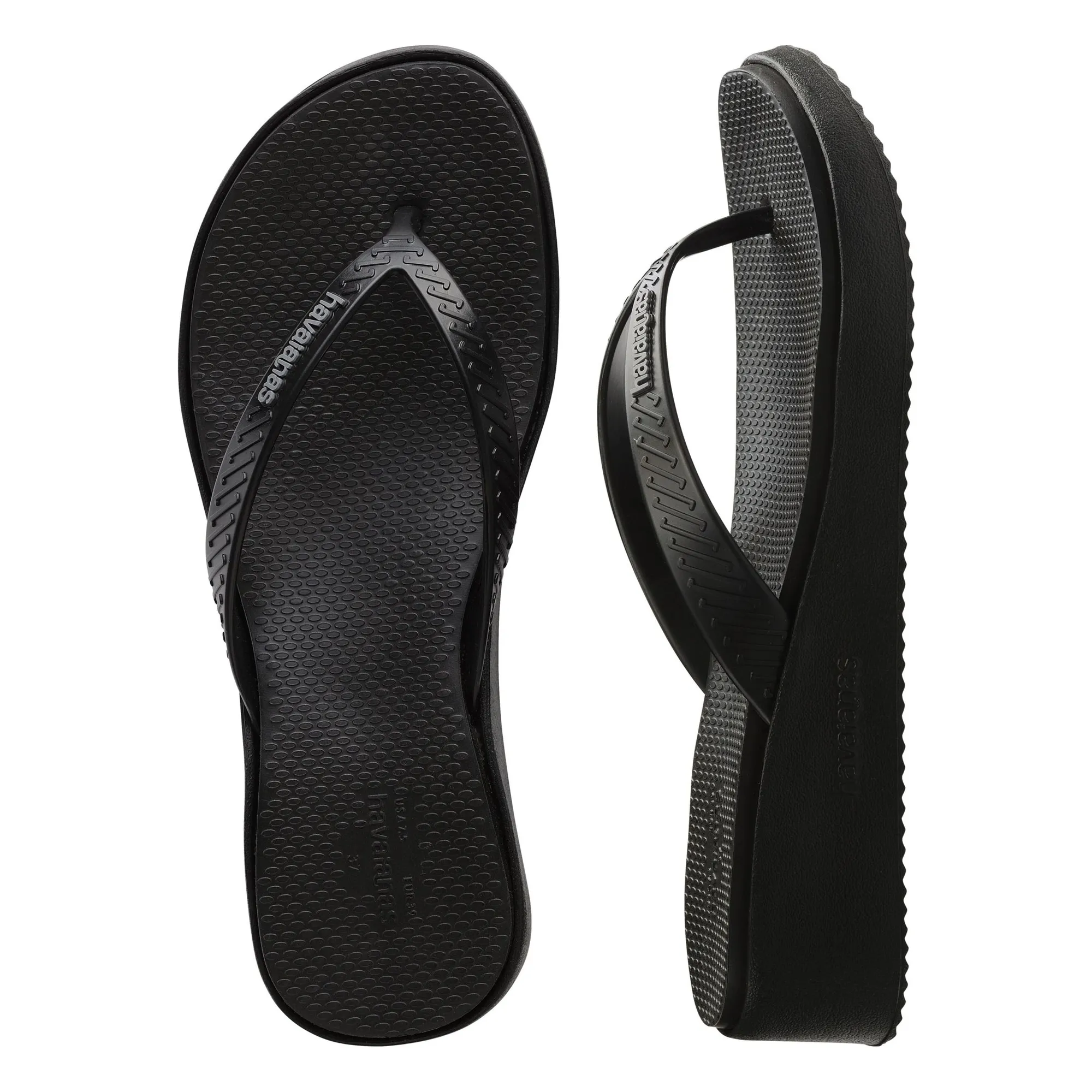 Tongs High Platform | Noir- Image produit n°5