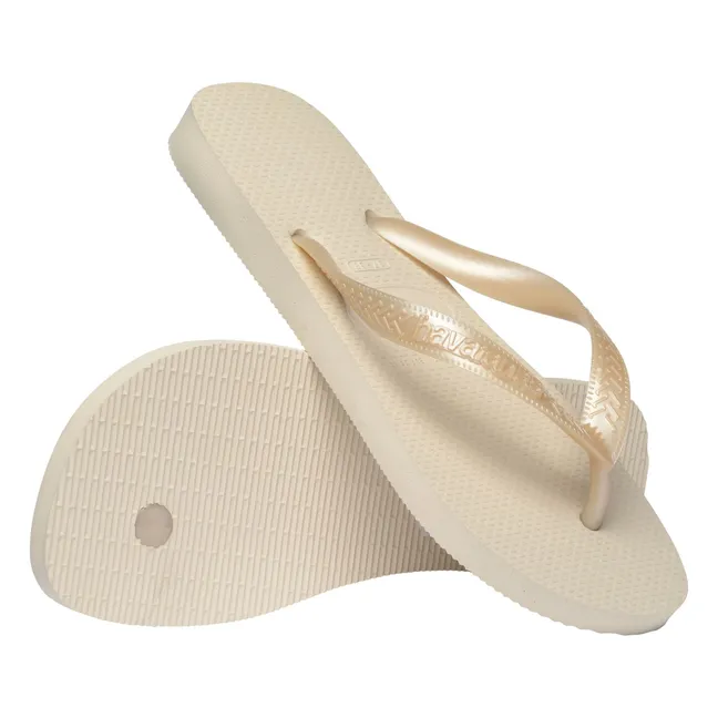 Chanclas Slim Square | Beige
