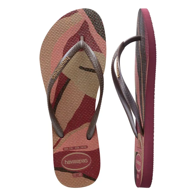 Tongs Slim Palette | Rose
