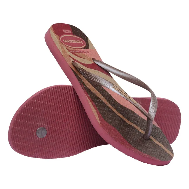 Slim Palette flip-flops | Pink