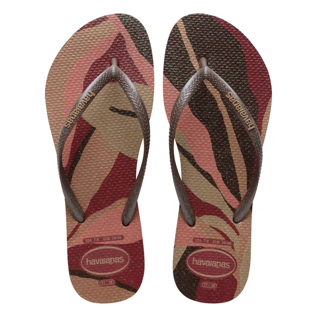 Slim Palette flip-flops | Pink