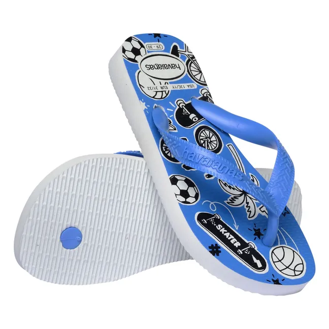 Tongs Athletic | Bleu