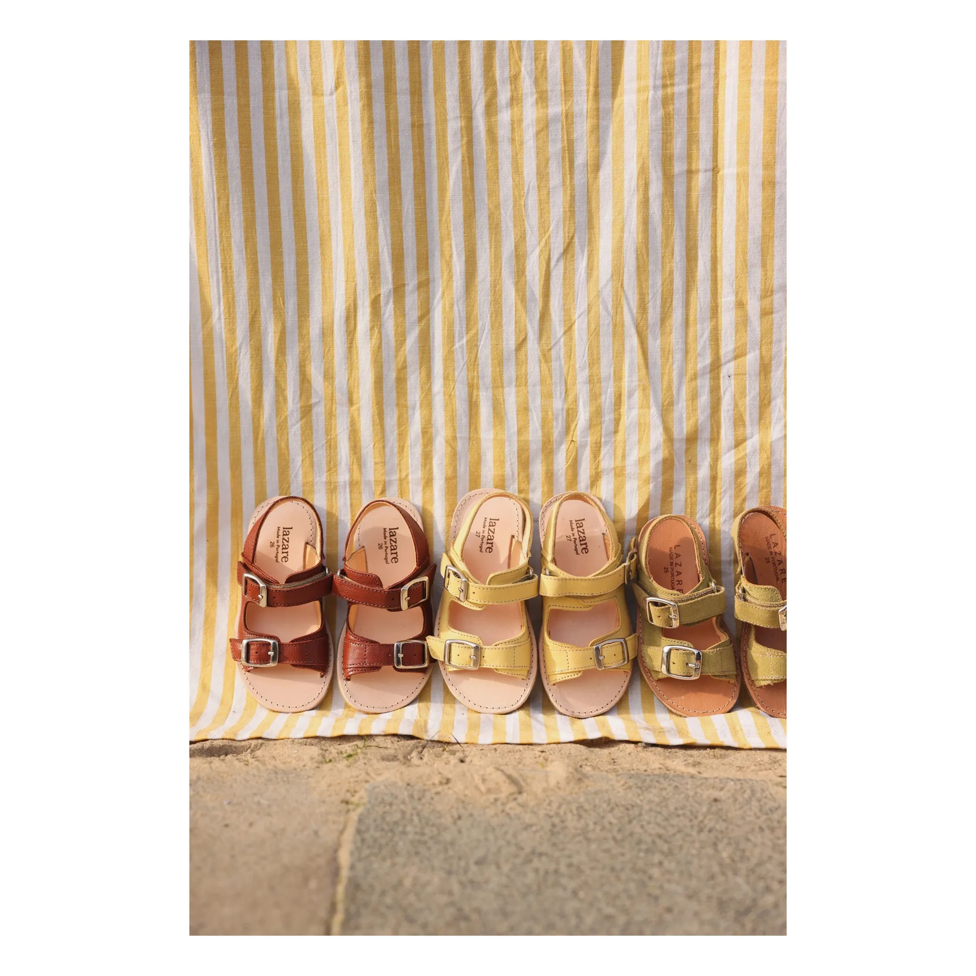 Sandales Gisèle | Noisette- Image produit n°1